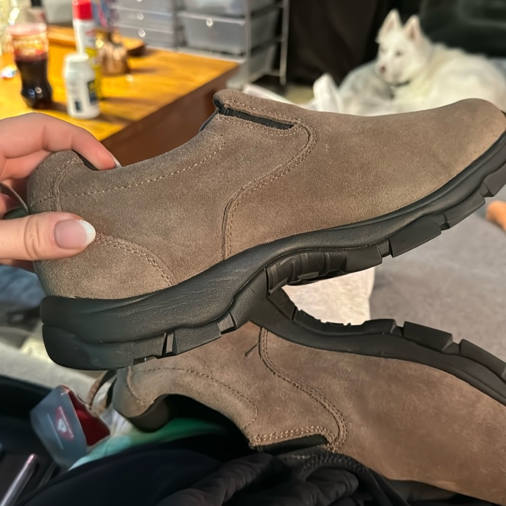 LL bean insulated comfort Mocs vibram arctic grip